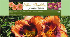 Desktop Screenshot of elliesdaylilies.com